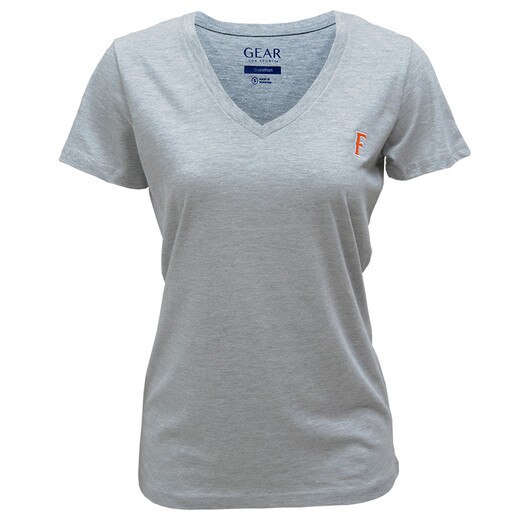 Gear for Sports CSUF Mia V-Neck Tee - Oxford